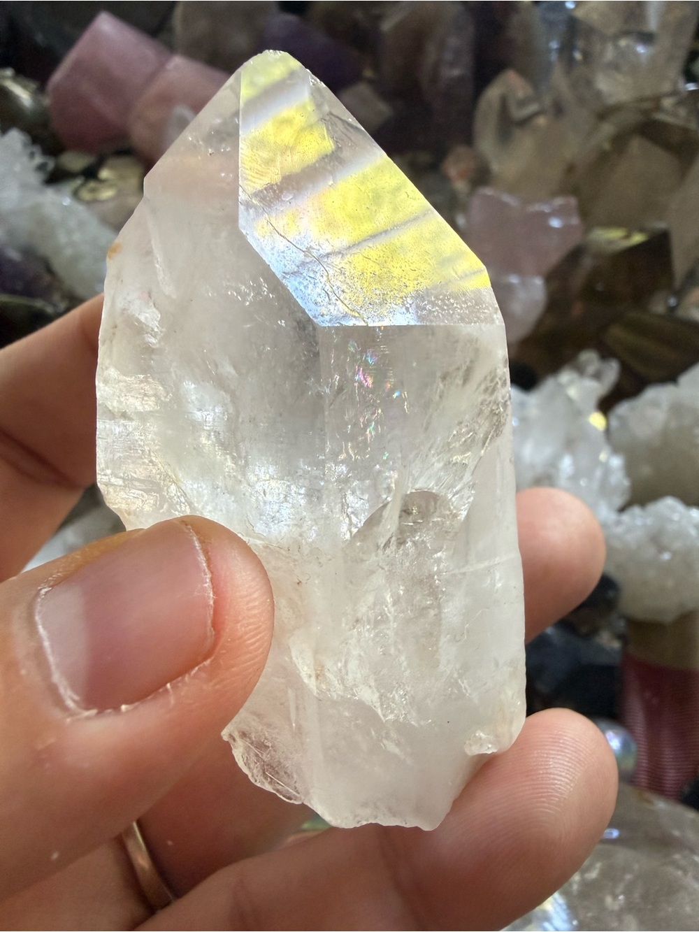 Big Arkansas Quartz Point - Picture 3 of 4